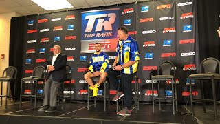 Vasyl Lomachenko amp Jorge Linares Post Fight Press Conference [upl. by Yelrahs247]