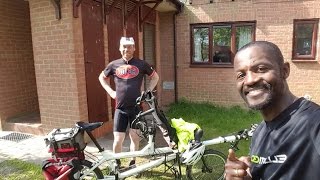 DIY 200km Audax on a Recumbent Tandem  8 May 2016 [upl. by Lisette]