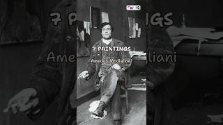 7 BEAUTIFUL PAINTINGS by Modigliani art painting artist arthistory artwork artlovers fineart [upl. by Aicsila]