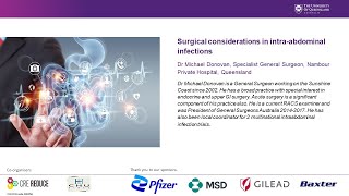 OPAT HITH Masterclass 3  Surgical considerations in intraabdominal infections [upl. by Mintun681]