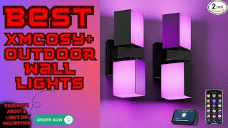 Best XMCOSY Outdoor Wall Lights Review [upl. by Aidnama]