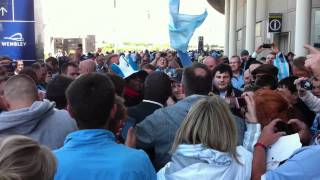 MCFC FA Cup Final 2011  Shaun Goater  Feed the Goat [upl. by Gold]