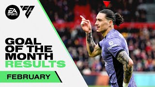 Goal of the Month  BEST Strikes From February  Danns Nunez Van Dijk [upl. by Etz]