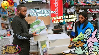 NEGOTIATING TO BUY ALL OF HIS NIKE SB VERDYS THROWING AN OFFER ON HIS KOBE COLLECTION  TSKTVEP55 [upl. by Dyan]