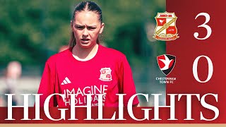 Match Highlights Swindon Town Women Development vs Cheltenham Town Reserves [upl. by Grekin22]