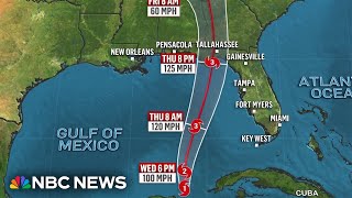 Hurricane Helene expected to rapidly intensify prior to landfall [upl. by Edrea]