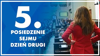 5 posiedzenie Sejmu  dzień drugi 8 lutego 2024 r [upl. by Prudie]