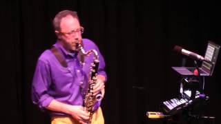 Michael Lowenstern  quotTripquot for bass clarinet more bass clarinet Kaossilator ampc [upl. by Aznaed588]