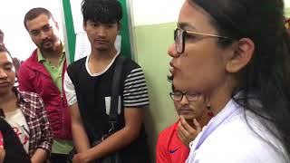 lymph node Examination Kathmandu Medical College and Teaching Hospital [upl. by Diarmuid]