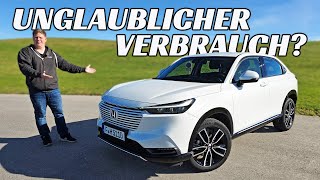 Honda HRV Unglaublicher Verbrauch  Review Fahrbericht Test [upl. by Neenad]