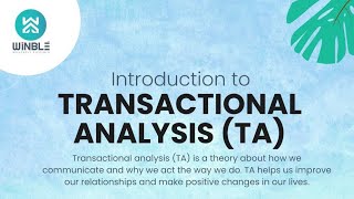 Introduction to Transactional Analysis  Prajula Prasad [upl. by Juni]