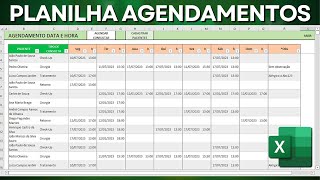 Planilha de Agendamento de Consultas de Pacientes e Clientes  Baixar Grátis [upl. by Akerdal29]