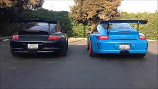 Sharkwerks 41L GT3RS amp 39L GT3 with Street Exhaust amp EVOMS Headers [upl. by Sucramal]