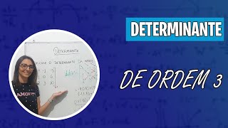 Determinante de Matrizes de Ordem 3 [upl. by Mirella869]