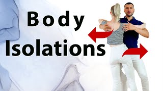 How To LEAD amp FOLLOW Bachata Body Isolations  Hip amp Upper Body Isolations [upl. by Akinwahs]