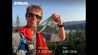 Blefjells Beste 2021 57 km ultra trail run [upl. by Fawne]