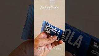 Decathlon Granola Bar Cashew and Bluberry review  Anything Prithvi decathlon granolabar [upl. by Asserat713]