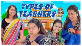 Types of teachers in School 🏫 shorts ytvideo sejalgaba teacherlife school [upl. by Surovy]