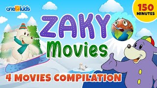 Zaky amp Friends Movies Compilation  150 Minutes  4 Islamic Kids Movies [upl. by Sharia815]