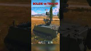 BOLIDE vs T80UE1 warthunder tankdestroyer armytank tankgame [upl. by Kovar994]