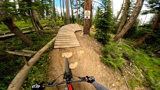 Mountain Biking at TRESTLE BIKE PARK Winter Park CO  62724 [upl. by Placida508]