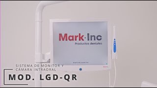 MONITOR CON CAMARA INTRAORAL LGD QR  MARK INC [upl. by Ialohcin378]