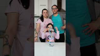 Ti piace lacqua😂🐳👨‍👩‍👧 challenge challengevideo familychallenge family funny perte [upl. by Aztilem956]