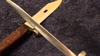 AK47 Bayonet  crummy knife  awesome tool [upl. by Herm]