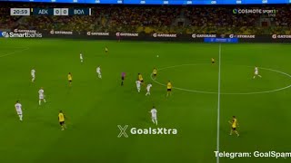 Frantzdy Pierrot Goal AEK Athens Vs Volos 10 All Goals Results Extended Highlights [upl. by Annayat]