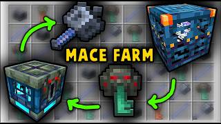 I made a Mace Farm in 121 Minecraft [upl. by Carlye]