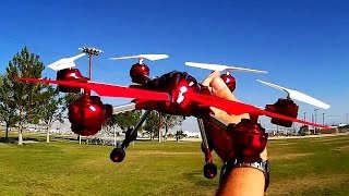 W60910 Hexacopter Drone Test Flight Review [upl. by Lerej634]