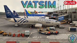 Live Friday Evening Flight  VATSIM MSFS [upl. by Bolten187]