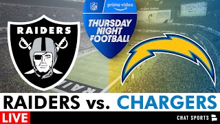 Raiders vs Chargers Live Stream Scoreboard FREE TNF Watch Party  NFL Week 15 Amazon Prime [upl. by Pinkham]