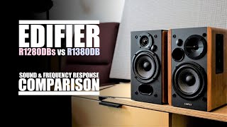 DSAUDIOreview  Edifier R1380DB vs Edifier R1280DBs  soundDEMO [upl. by Saxela]