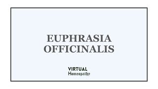 Euphrasia Officinalis [upl. by Gaskins]