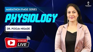 Marathon FMGE Series Physiology by Dr Pooja Nigade  Cerebellum Academy [upl. by Sofia]