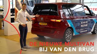 De Volkswagen Multivan eHybrid 2022  een hybride alleskunner  Nu bij Van den Brug [upl. by Wainwright848]