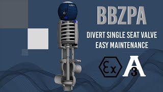 BBZPA Divert single seat valve [upl. by Odraner78]