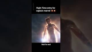 captain marvel save for all avengers 🙌 🤯🤯mcushorts [upl. by Neeli]