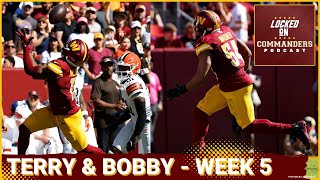 Washington Commanders WR Terry McLaurin and LB Bobby Wagner Locker Room Interviews  Week 5 v Browns [upl. by Reyna]