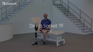 Functional Training Exercise  Direct Socket TF Donning [upl. by Nowyt]