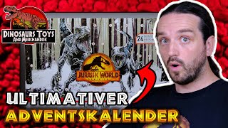 Jurassic World Dinosaurier Adventskalender 2022 von Mattel DEUTSCH [upl. by Bev]