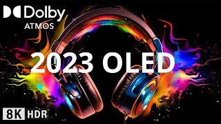 OLED DEMO 2023 BEST of Oled Demo 8K HDR 120FPS Dolby AtmosVision [upl. by Pacifa]