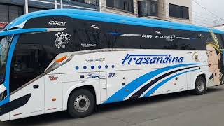 Quedó bonito el nuevo bus Trasandina 37 en scania K410 [upl. by Ahsinaj]