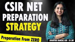 CSIR NET Preparation Strategy I CSIR NET JUNE 2024 amp Dec 24 I Preparation From Zero I Bansal Biology [upl. by Nylsirhc284]