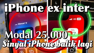 Sinyal iPhone Hilang  IMEI ke Blokir ini Solusinya [upl. by Dickson]