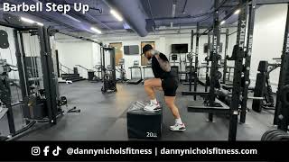 How To Do A Barbell Step Up [upl. by Airtal]