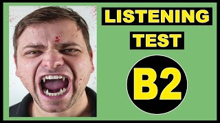 B2 Listening Test  English Listening Test  Vampires [upl. by Neirbo732]