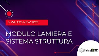 3 Novità SOLIDWORKS 2023  Modulo lamiera e sistema struttura [upl. by Eldreda]