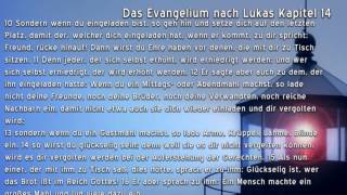 Das Evangelium nach Lukas Kapitel 14 [upl. by Emmalee]